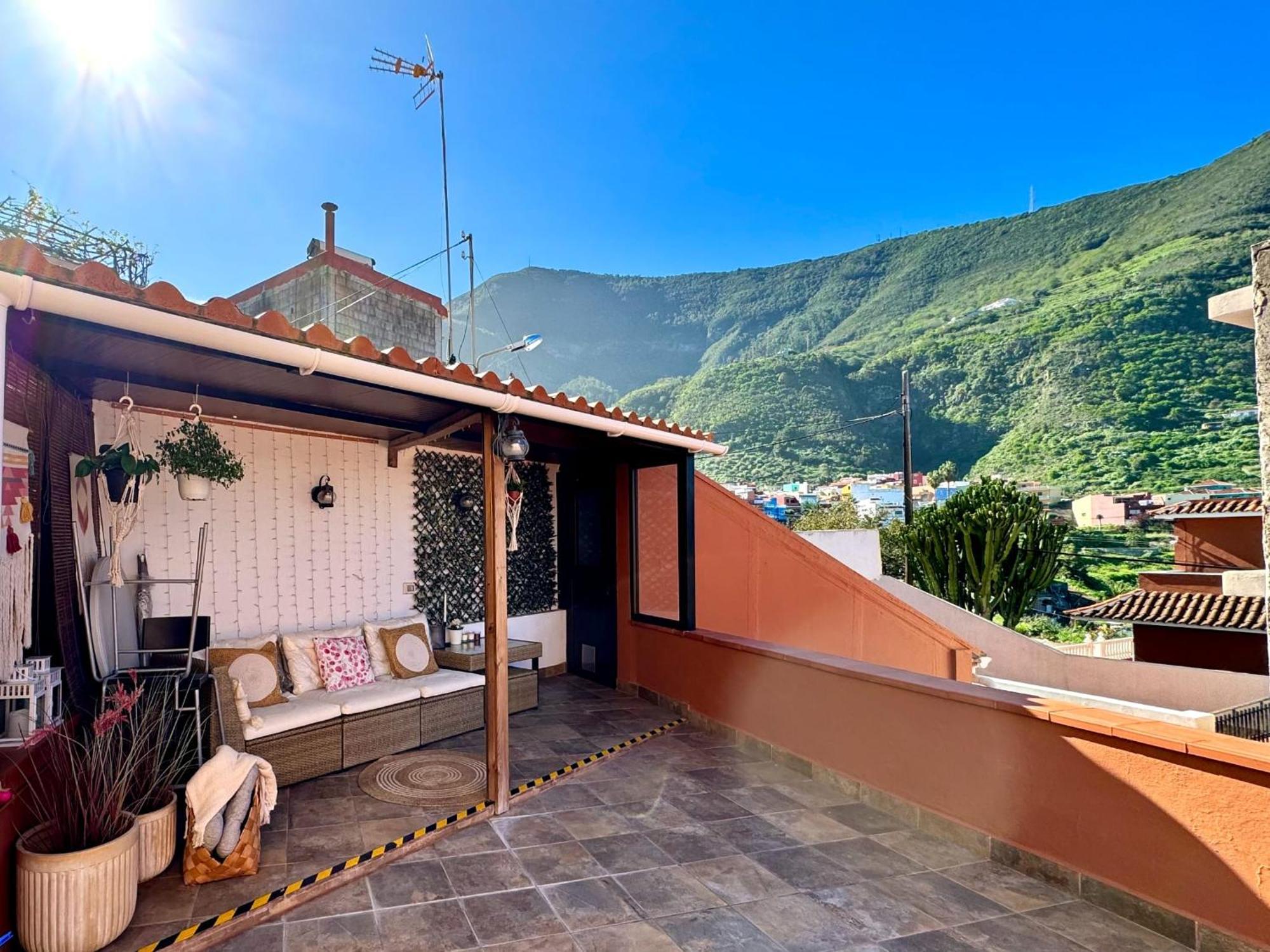 Precioso Apartamento Con Terraza En Piso Superior Los Realejos Exterior foto